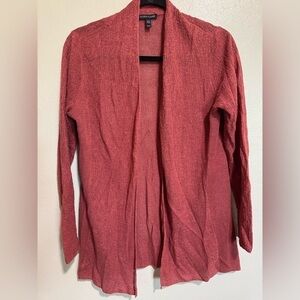 Eileen Fisher 100% organic Linen Cardigan